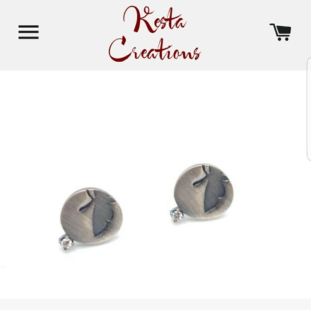 Kesta Creations 925 Silver Designer Earrings